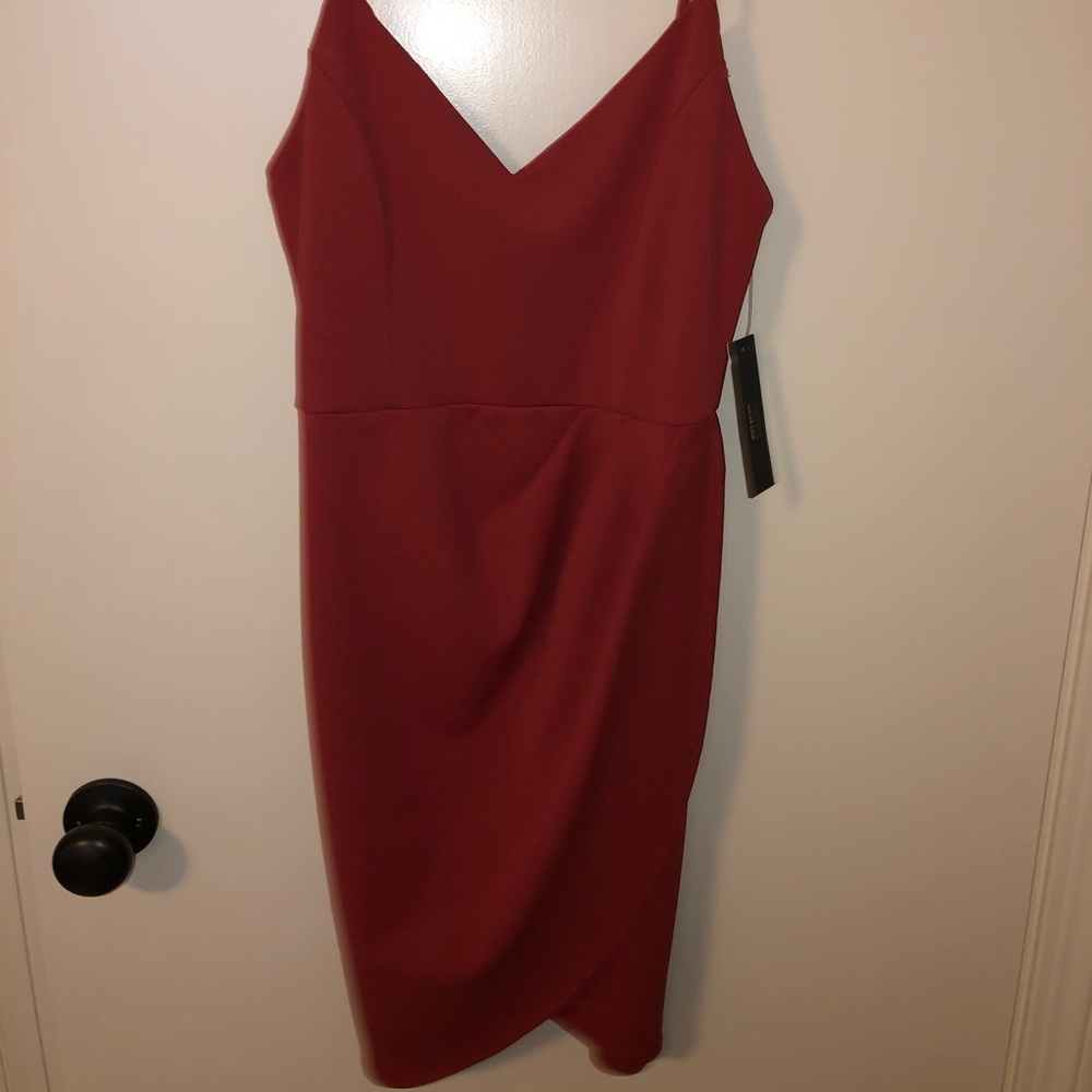 Lulu red wrap dress!